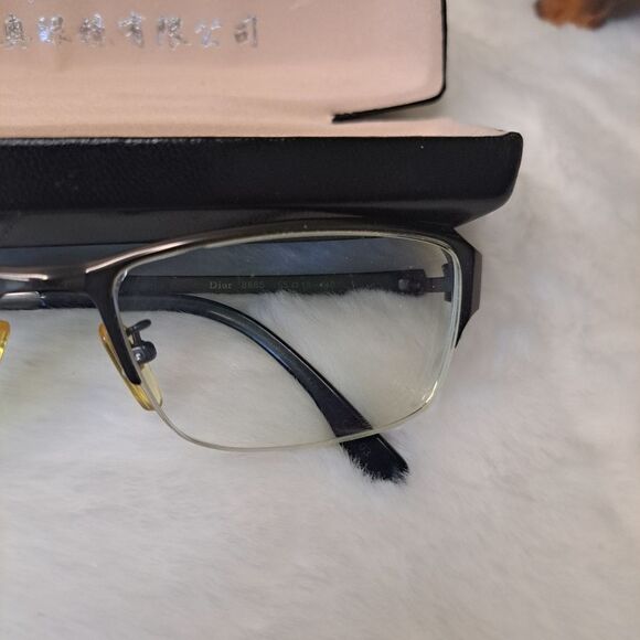 DIOR Vintage Eyewear for Men  (Prescribed) & Leather Case Chic 80's - Picture 11 of 14